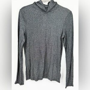 Express Charcoal Turtleneck Sweater
